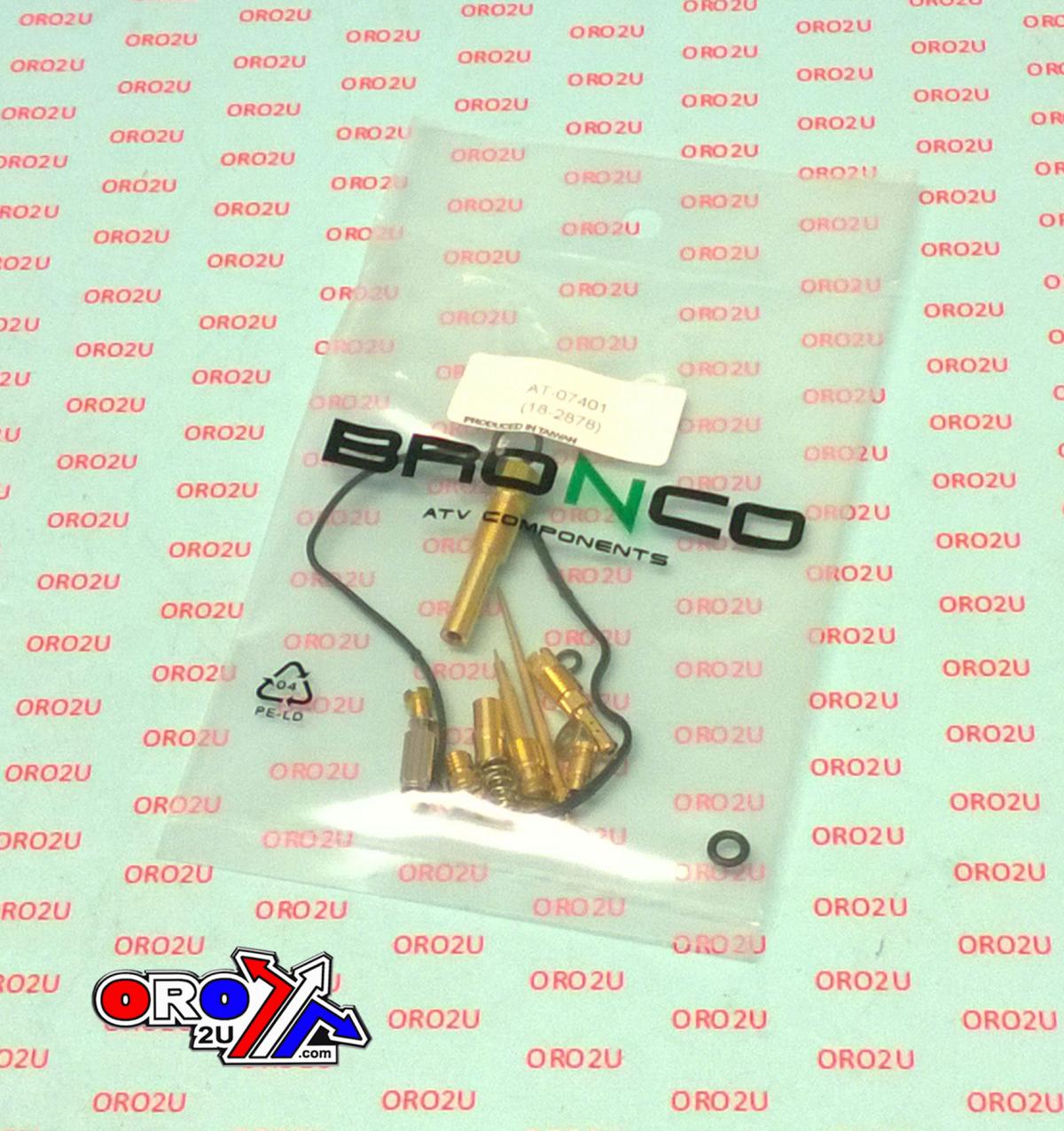 CARBURETOR REPAIR KIT TRX400FW, BRONCO AU-07401 HONDA ATV, AT-07401 thumbnail 2