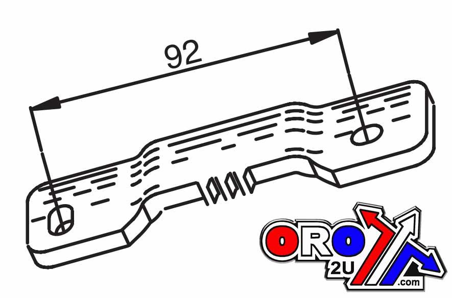 VARIATOR LOCKING TOOL Piaggio 50cc, 2T, 50cc 4T, ROAD, ATV, MX, SCOOTER thumbnail 2