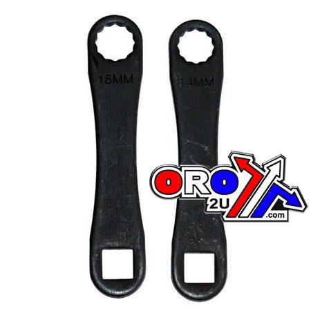 ADAPTOR WRENCH DUCATI 14/15mm, OUT1137 Key Cylinder Heads, ROAD thumbnail 3