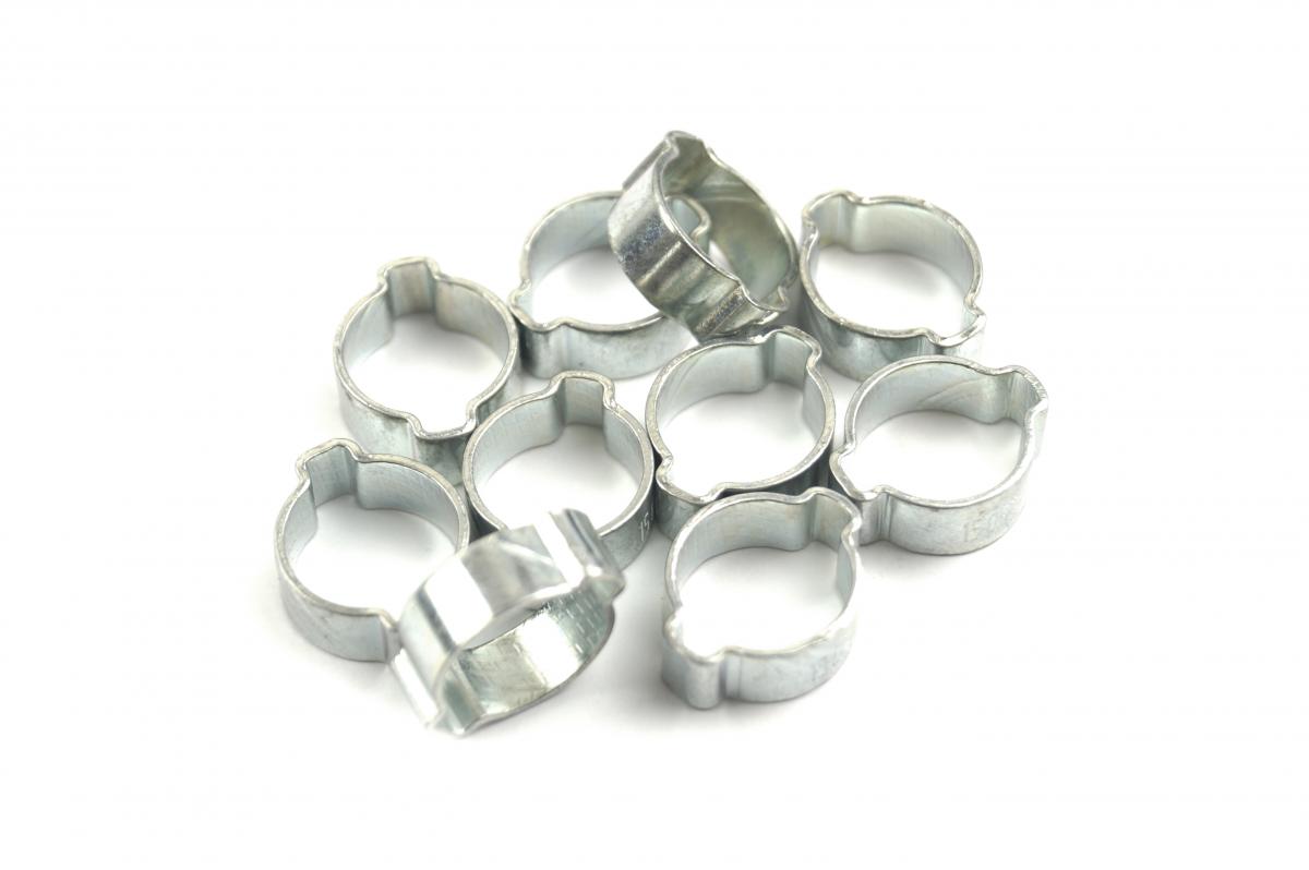 Steel O Clip 9/16 PACK OF 10, 13>15mm, / OC4 image 1