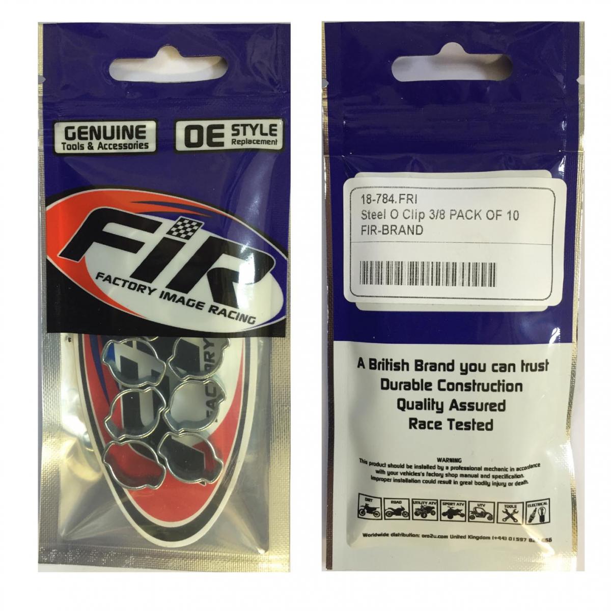 Steel O Clip 3/8 PACK OF 10, 8>11mm, / OC1 thumbnail 5