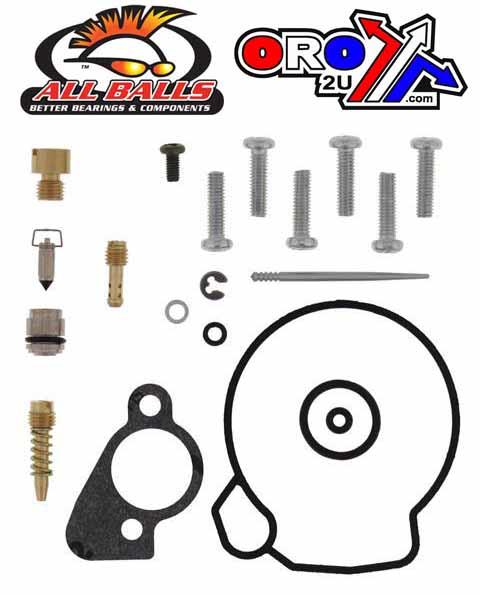CARBURETOR REBUILD KIT 01-02 POLARIS 50 SCRAMBLER, ALLBALLS 26-1046 ATV thumbnail 2