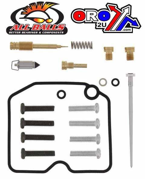 CARBURETOR REBUILD KIT 05-06 ARCTIC 650, ALLBALLS 26-1050 ATV thumbnail 2