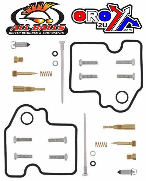 CARBURETOR REBUILD KIT 04-06 ARCTIC 650, ALLBALLS 26-1054 ATV thumbnail 2