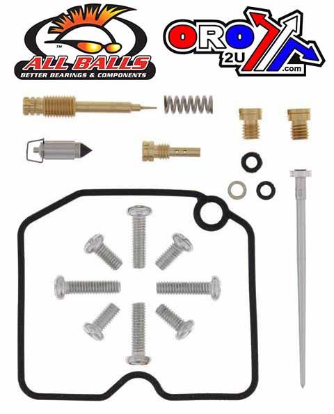 CARBURETOR REBUILD KIT 04-05 ARCTIC 500 TRV, ALLBALLS 26-1056 ATV thumbnail 2