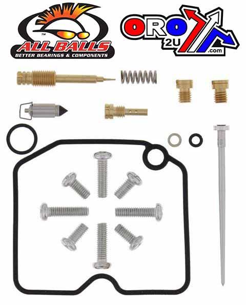 CARBURETOR REBUILD KIT 04-06 ARCTIC 400, ALLBALLS 26-1064 ATV thumbnail 2