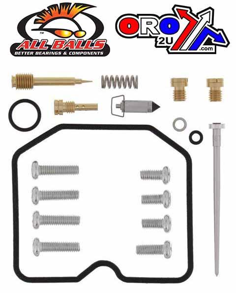 CARBURETOR REBUILD KIT 2002 ARCTIC 375, ALLBALLS 26-1072 ATV thumbnail 2