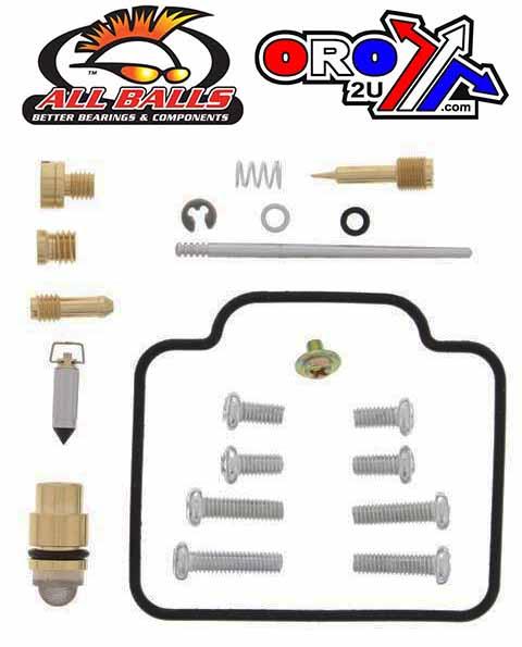 CARBURETOR REBUILD KIT 98-01 ARCTIC 400, ALLBALLS 26-1078 ATV thumbnail 2