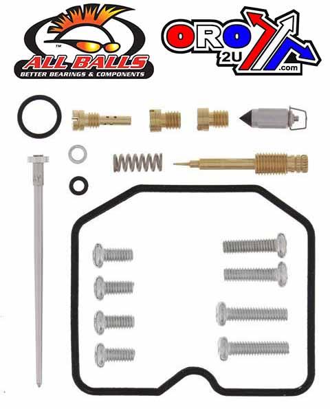 CARBURETOR REBUILD KIT 03-07 SUZ LT-A/LT-F500, ALLBALLS 26-1085 ATV thumbnail 2