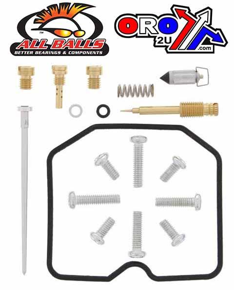 CARBURETOR REBUILD KIT 02-05 SUZ LT-A500, ALLBALLS 26-1088 ATV thumbnail 2