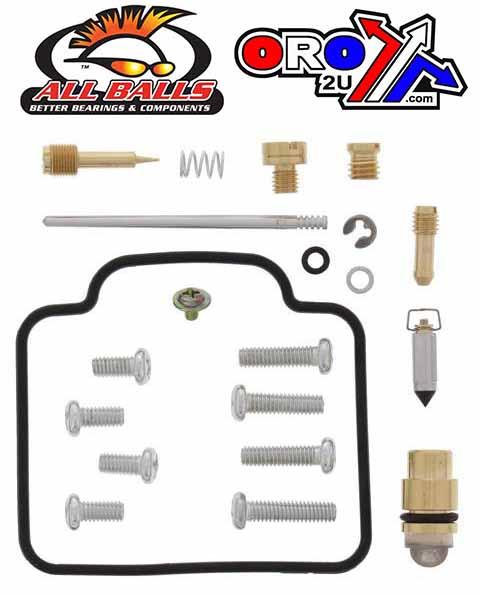 CARBURETOR REBUILD KIT 00-01 SUZ LT-A500, ALLBALLS 26-1089 ATV thumbnail 2