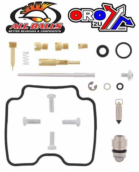 CARBURETOR REBUILD KIT 00-02 SUZ LT-F250, ALLBALLS 26-1093 ATV thumbnail 2