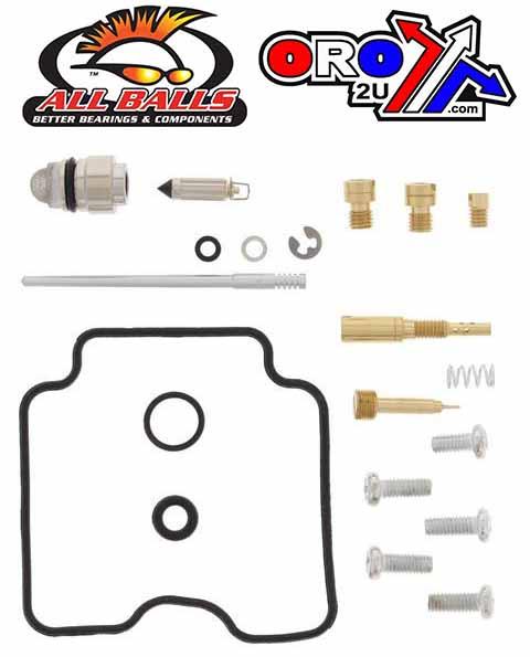 CARBURETOR REBUILD KIT 00-02 SUZ LT-F300, ALLBALLS 26-1095 ATV thumbnail 2