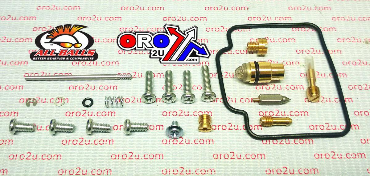 CARBURETOR REBUILD KIT 91-99 SUZ LT-F300, ALLBALLS 26-1097 ATV thumbnail 2