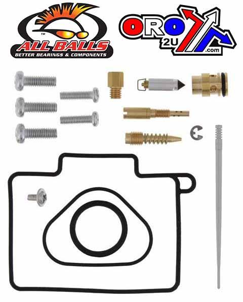 CARBURETOR REBUILD KIT 2001 SUZ RM 125, ALLBALLS 26-1125 DIRT thumbnail 2