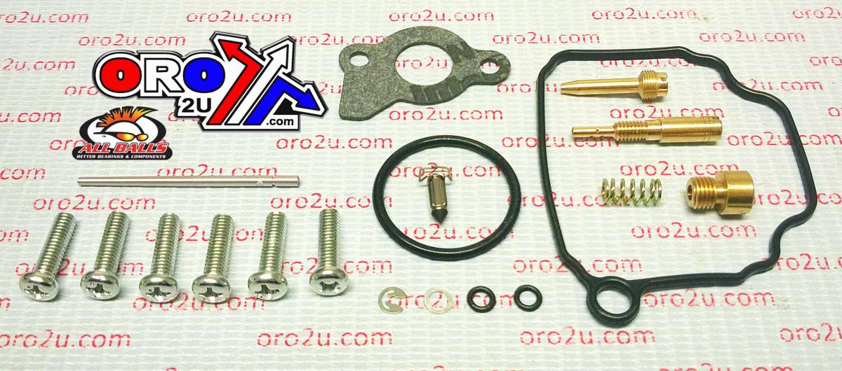 CARBURETOR REBUILD KIT 06-08 YAM TTR90, ALLBALLS 26-1142 DIRT thumbnail 2