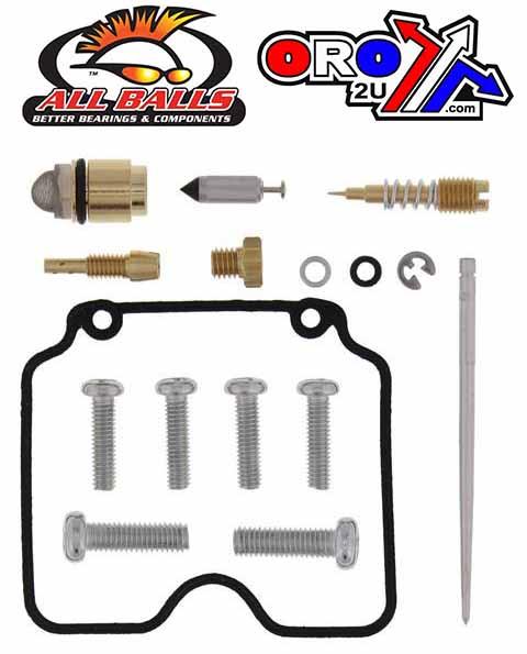 CARBURETOR REBUILD KIT 01-22 YAM TW200 TRAILWAY, ALLBALLS 26-1152 DIRT thumbnail 2