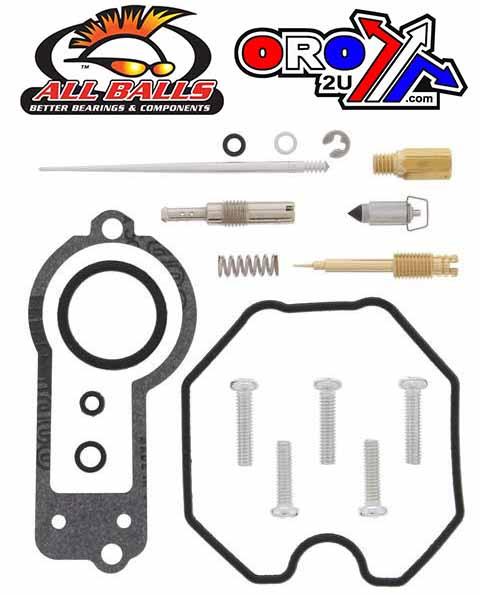 CARBURETOR REBUILD KIT 96-04 HON XR250R, ALLBALLS 26-1161 DIRT thumbnail 2