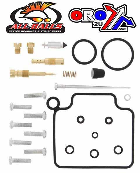 CARBURETOR REBUILD KIT 03-05 HON TRX650, ALLBALLS 26-1204 ATV thumbnail 2