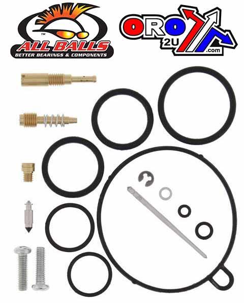 CARBURETOR REBUILD KIT 13-20 HON TRX90, ALLBALLS 26-1206 ATV thumbnail 2