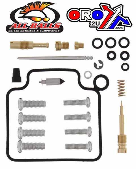 CARBURETOR REBUILD KIT 98-04 HON TRX450, ALLBALLS 26-1211 ATV thumbnail 2
