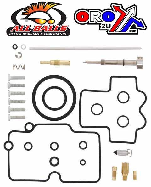 CARBURETOR REBUILD KIT 2006 HON TRX450, ALLBALLS 26-1214 ATV thumbnail 2