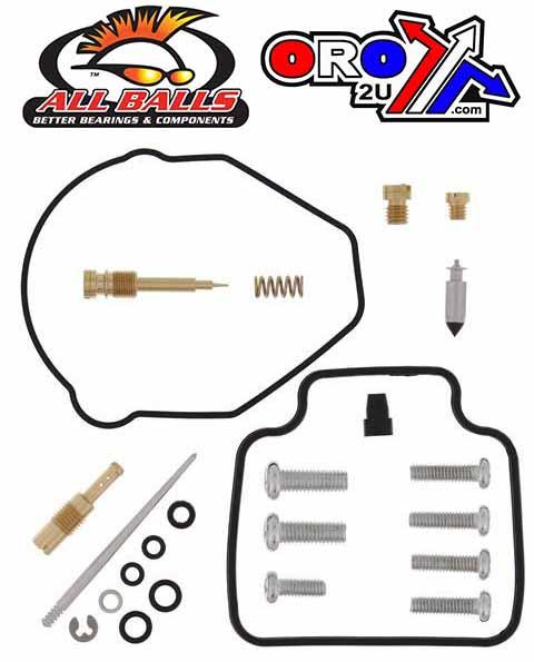 CARBURETOR REBUILD KIT 86-89 HON TRX350, ALLBALLS 26-1215 ATV thumbnail 2