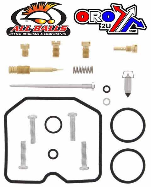 CARBURETOR REBUILD KIT 89-91 KAW KLF300, ALLBALLS 26-1229 ATV thumbnail 3