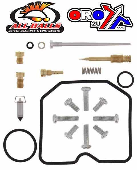 CARBURETOR REBUILD KIT 95-03 KAW KEF300, ALLBALLS 26-1230 ATV thumbnail 2