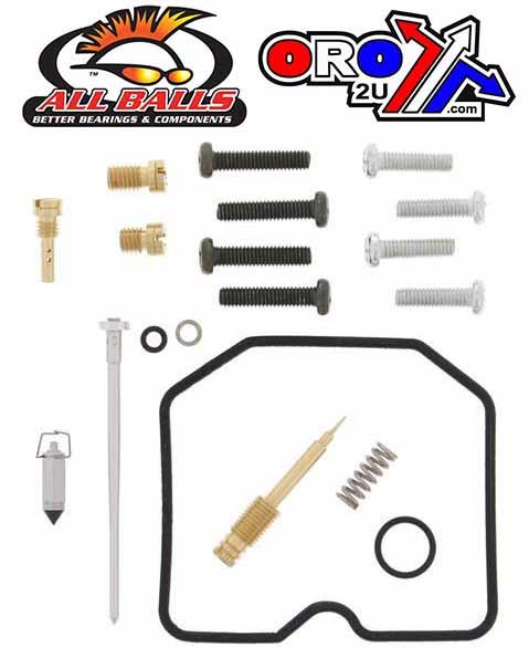 CARBURETOR REBUILD KIT 03-04 KAW KFX250, ALLBALLS 26-1231 ATV thumbnail 2
