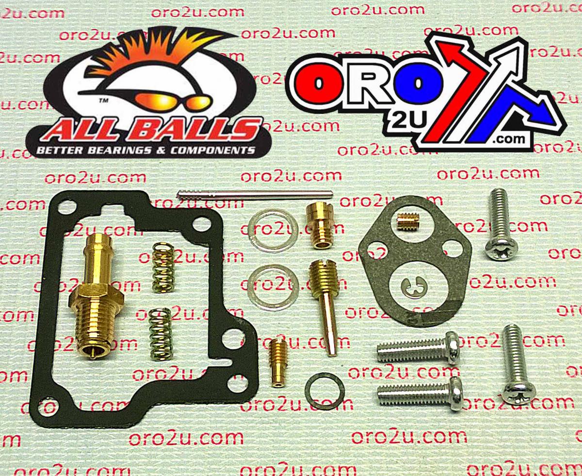 CARBURETOR REBUILD KIT 03-06 KAW KFX50, ALLBALLS 26-1239 ATV thumbnail 2