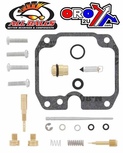CARBURETOR REBUILD KIT 07-11 KAW KLF250, ALLBALLS 26-1242 ATV thumbnail 2