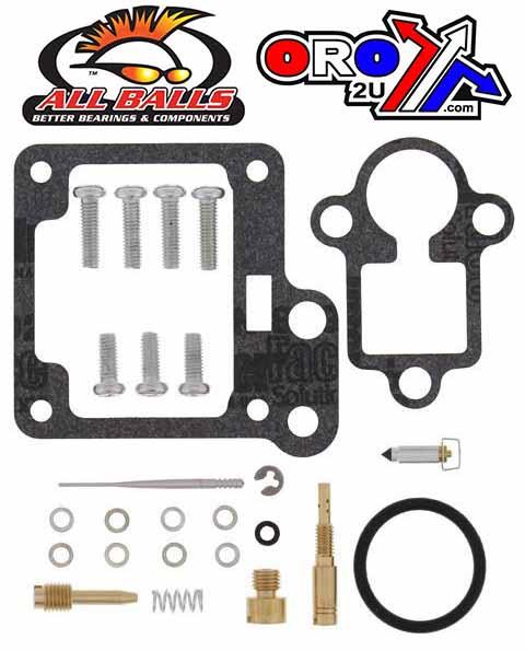 CARBURETOR REBUILD KIT 89-01 YAM YFM100/80, ALLBALLS 26-1245 ATV thumbnail 2