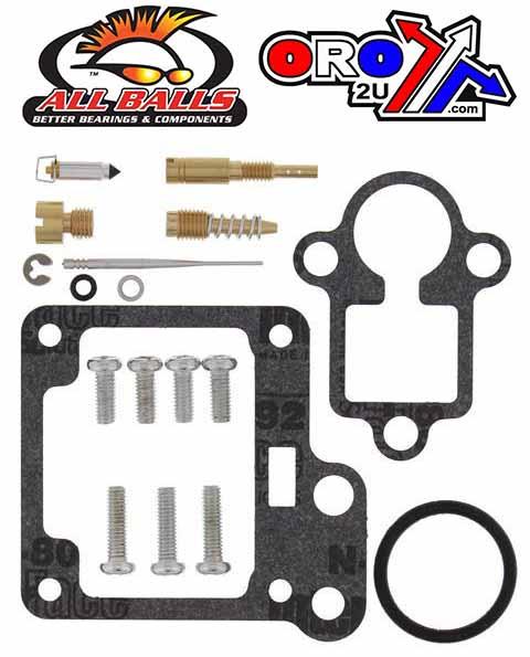 CARBURETOR REBUILD KIT 02-08 YAM YFM80, ALLBALLS 26-1246 ATV thumbnail 2