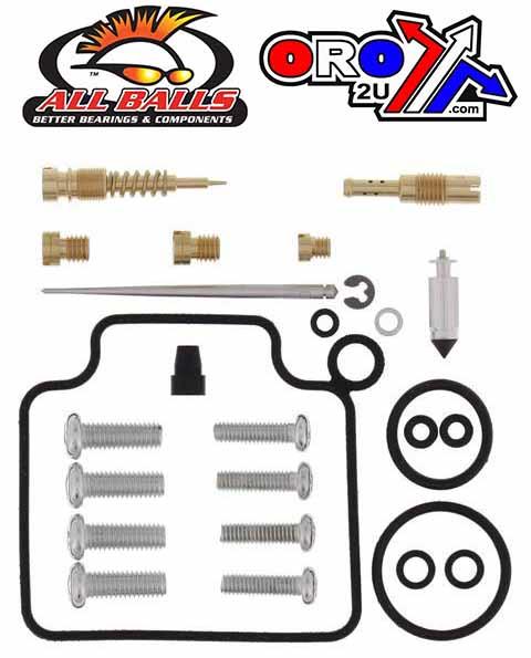 CARBURETOR REBUILD KIT 05-14 HON TRX500, ALLBALLS 26-1248 ATV thumbnail 2