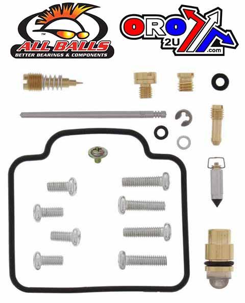 CARBURETOR REBUILD KIT 99-04 YAM YFM250, ALLBALLS 26-1258 ATV thumbnail 2