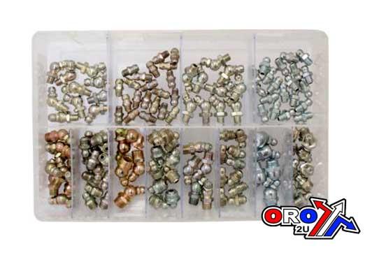 130pc ASSORTED GREASE NIPPLES RE AT15 thumbnail 2