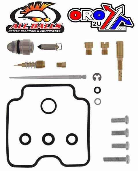CARBURETOR REBUILD KIT 06-14 YAM YFM350, ALLBALLS 26-1262 ATV thumbnail 2