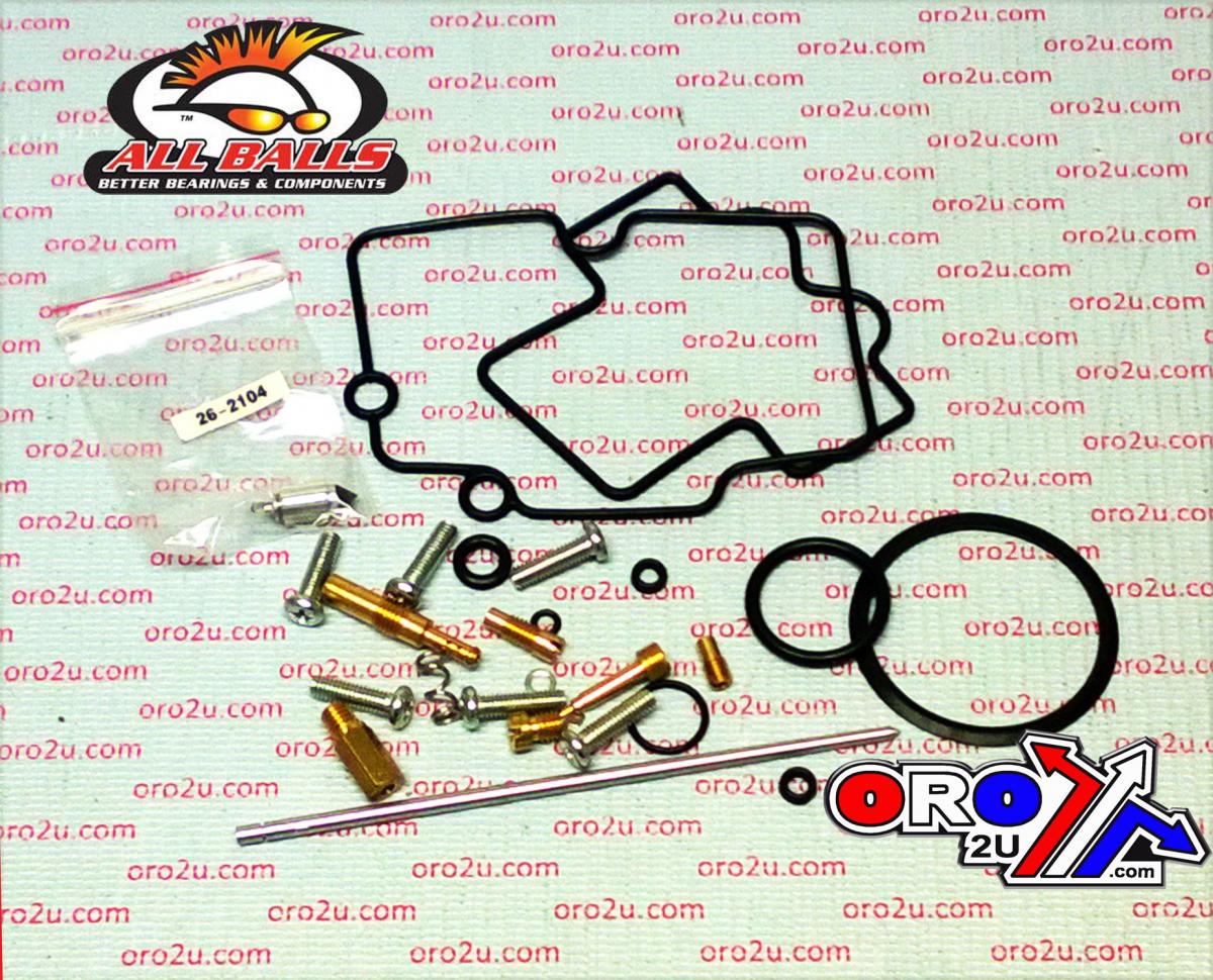 CARBURETOR REBUILD KIT 07-11 YAM WR450F, ALLBALLS 26-1266 DIRT thumbnail 2