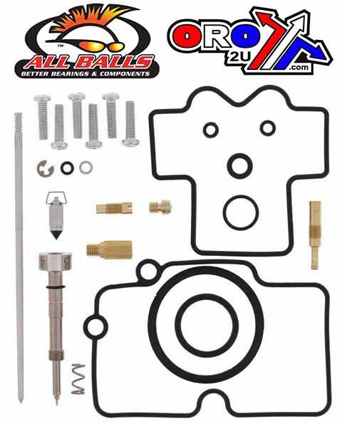 CARBURETOR REBUILD KIT 03-04 YAM YZ450F, ALLBALLS 26-1272 DIRT thumbnail 2