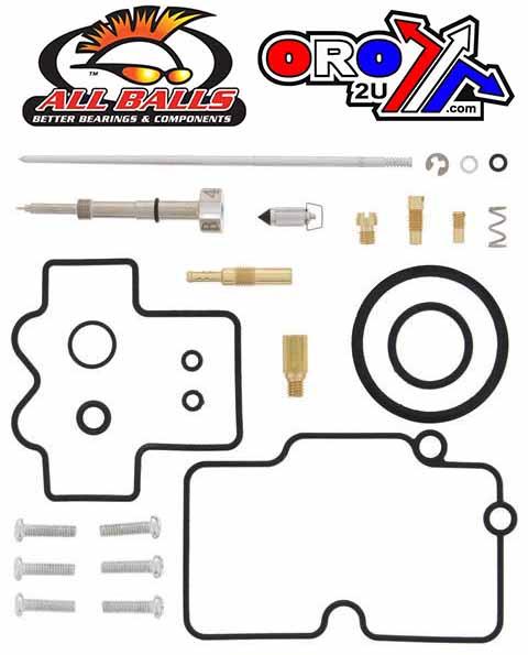 CARBURETOR REBUILD KIT 2004 YAM YZ250F, ALLBALLS 26-1282 DIRT thumbnail 2