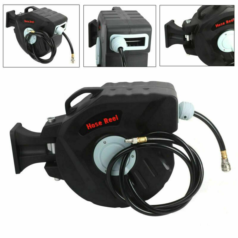 AIR LINE 20 METER HOSE REEL, Retractable Air Compressor Line Hose Reel, RE 84990300 thumbnail 2