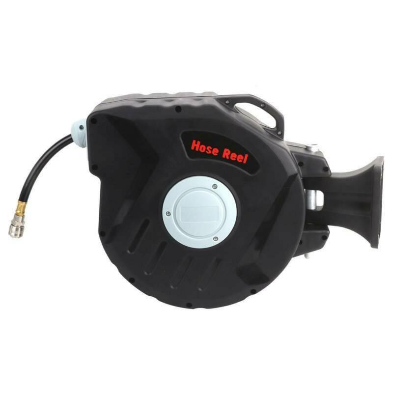 AIR LINE 20 METER HOSE REEL, Retractable Air Compressor Line Hose Reel, RE 84990300 thumbnail 4