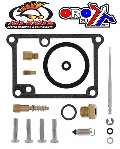 CARBURETOR REBUILD KIT 90-98 YAM RT180, ALLBALLS 26-1313 DIRT thumbnail 2