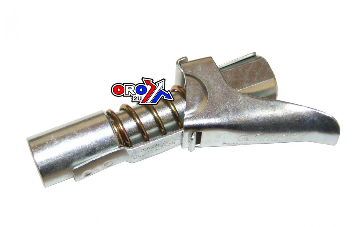 GREASE GUN NIPPLE COUPLER, PRO LOCK 1/8 INCH BSP, RE 115 thumbnail 2