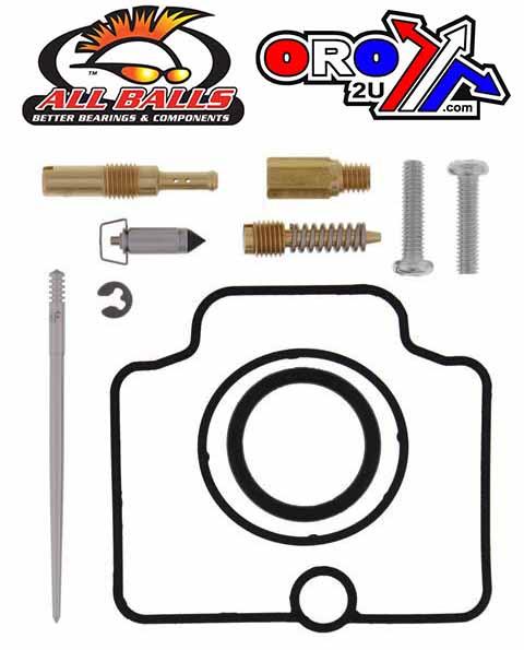 CARBURETOR REBUILD KIT 03-04 HON CR85, ALLBALLS 26-1316 DIRT thumbnail 2