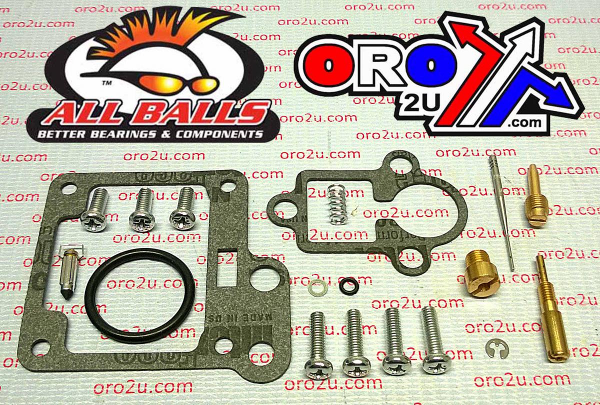 CARBURETOR REBUILD KIT 04-08 YAM YFM50, ALLBALLS 26-1317 ATV thumbnail 2