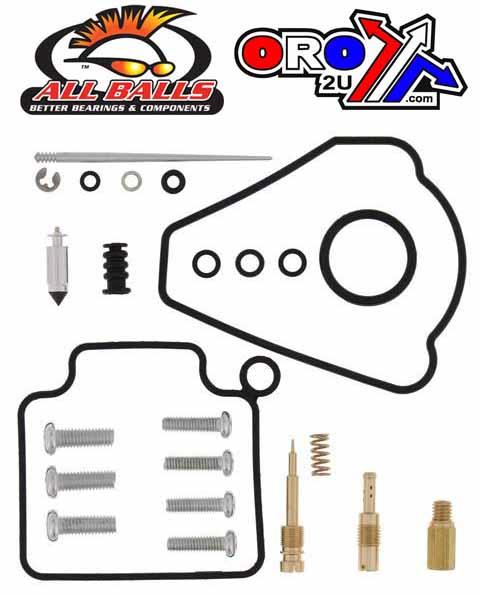 CARBURETOR REBUILD KIT 99-14 HON TRX400, ALLBALLS 26-1333 ATV thumbnail 2