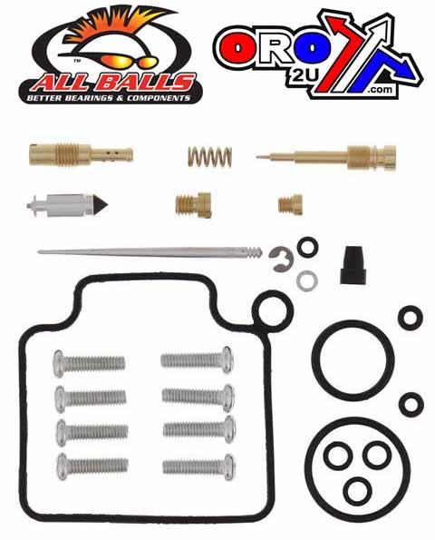 CARBURETOR REBUILD KIT 04-07 HON TRX400, ALLBALLS 26-1337 ATV thumbnail 2