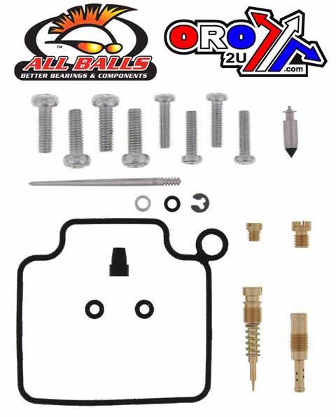 CARBURETOR REBUILD KIT 95-03 HON TRX400, ALLBALLS 26-1363 ATV thumbnail 2